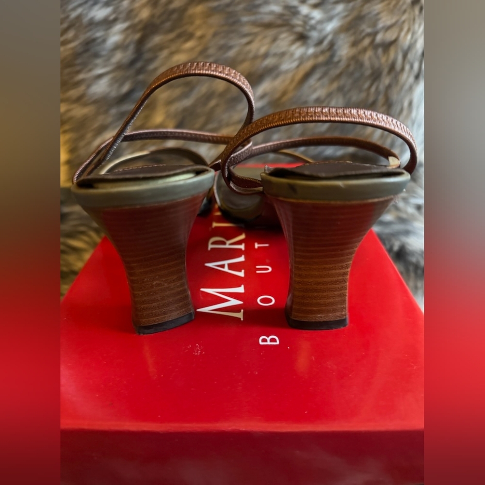 Marino Orlandi Brown Women's Sandals - Picture 5 of 5